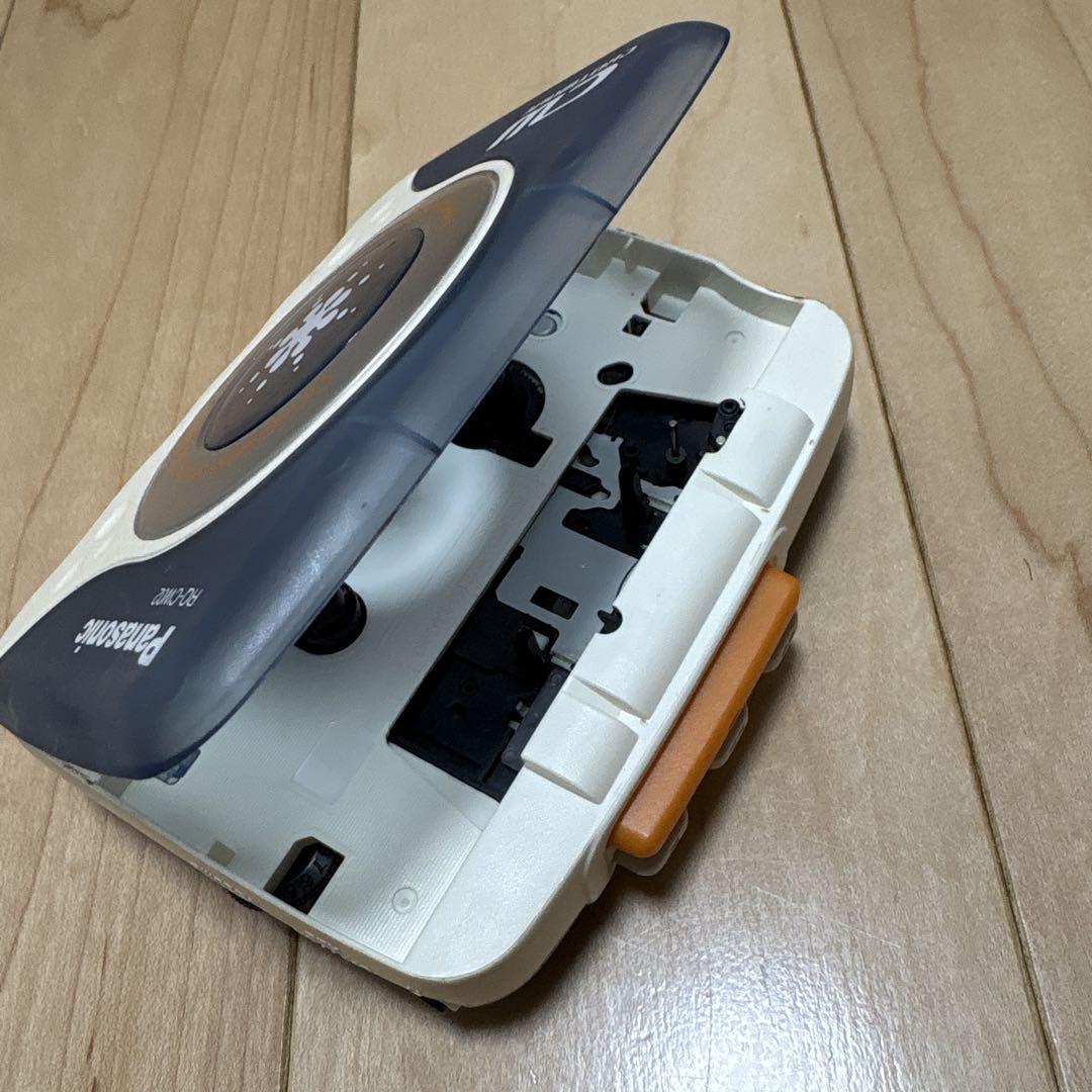 Panasonic RQ-CW02 ブルー ステレオカセットプレーヤー中古美品