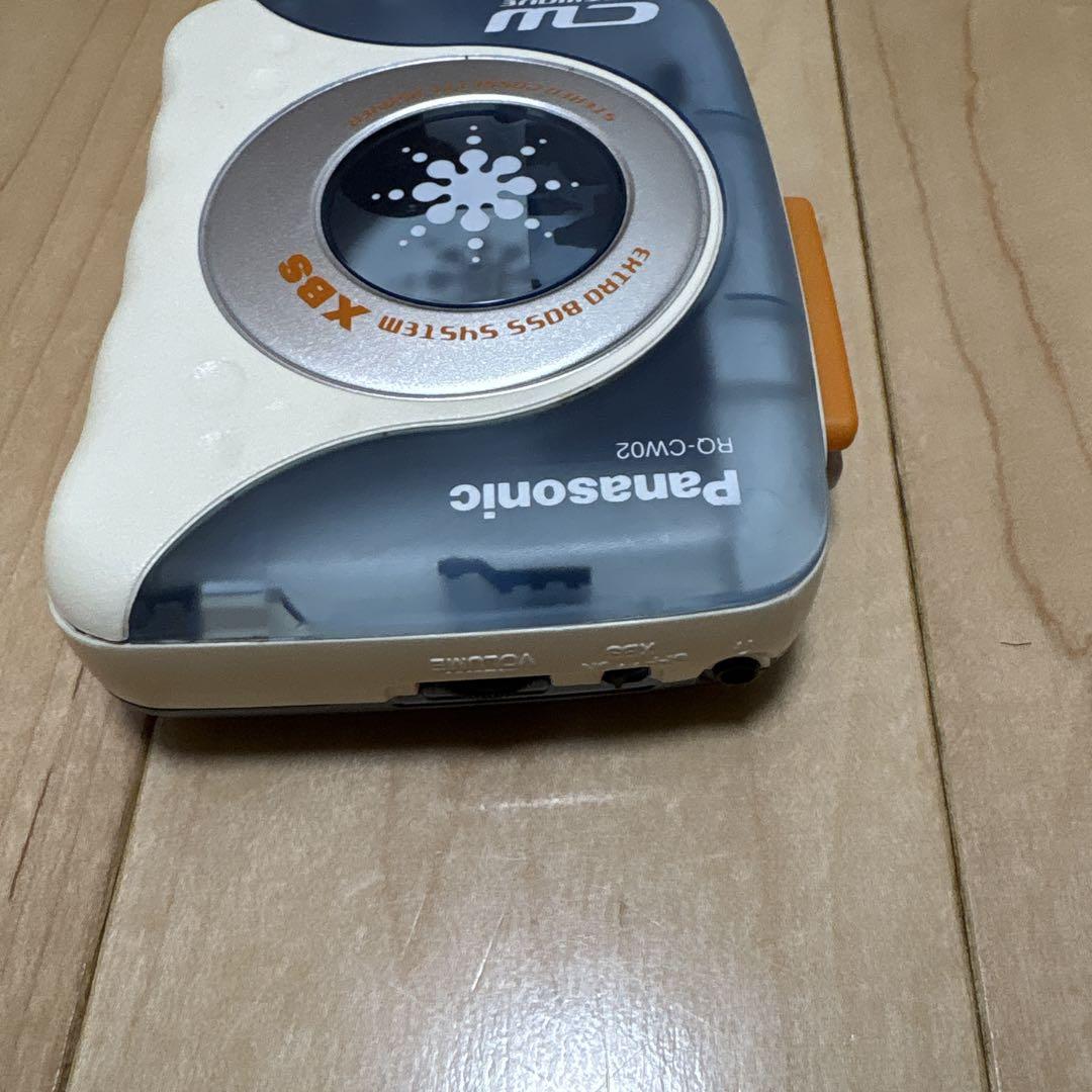 Panasonic RQ-CW02 ブルー ステレオカセットプレーヤー中古美品