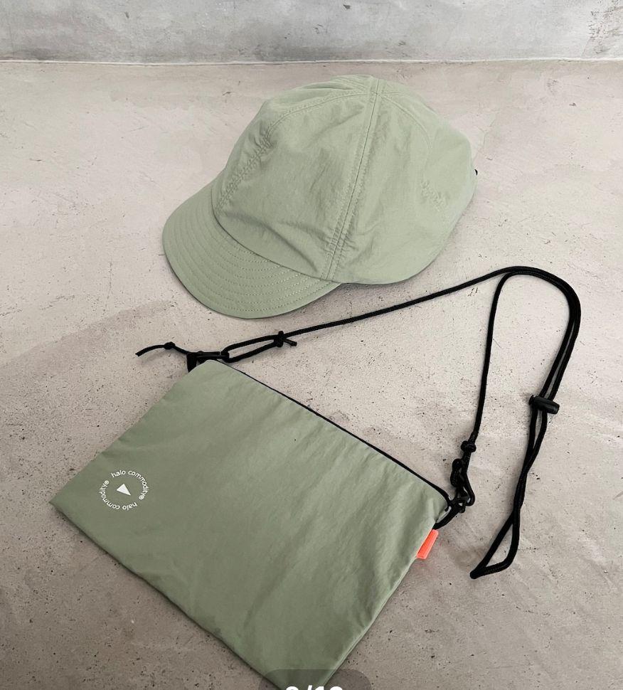 2025SS ハロコモディティBend Banner Cap Sage