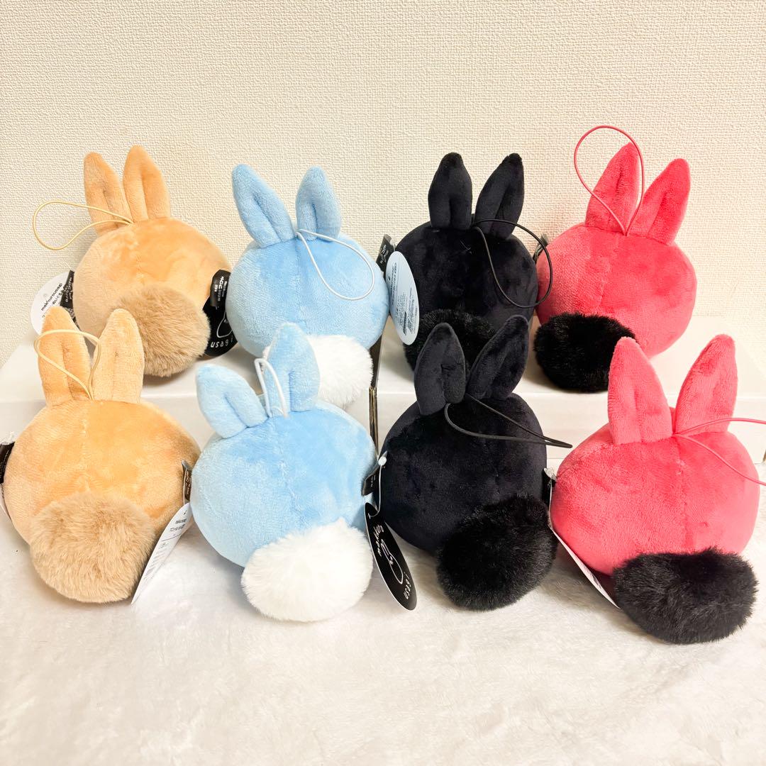 ROUND1限定 makkurousagi マスコットぬいぐるみ 全4種セット