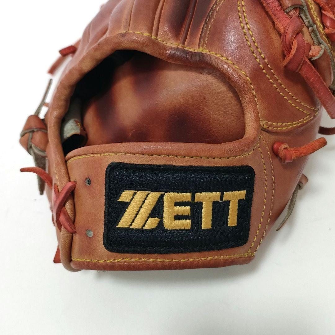 ZETT　ゼット　プロステイタス　硬式用　グローブ　内野用　旧ラベル　オレンジ