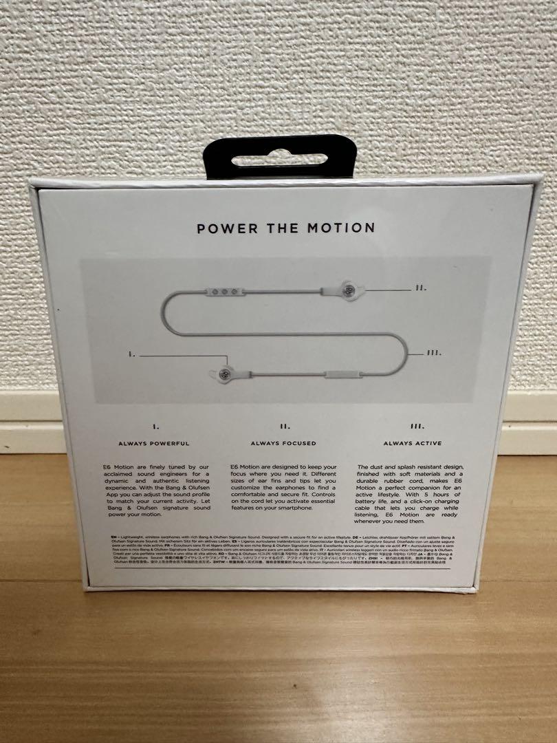 BANG &OLUFSEN E6 MOTION ワイヤレスイヤホン　新品未開封