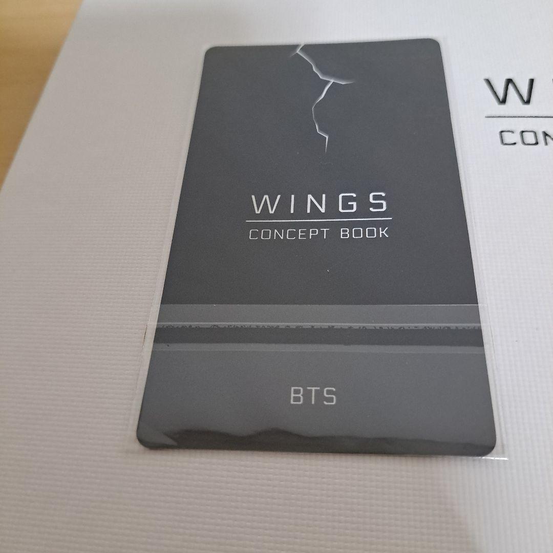 BTS WINGS CONCEPT BOOK コンセプトブック 抜けなし