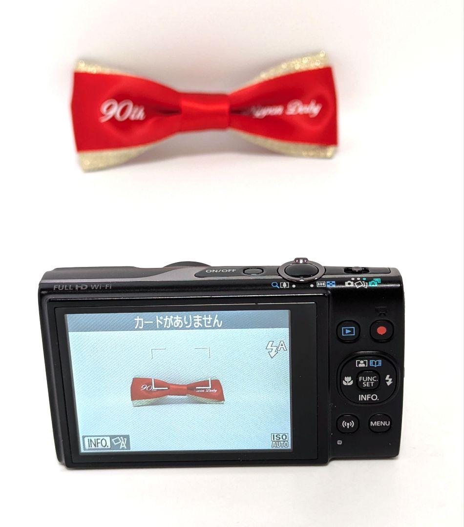 【美品】Canon IXY650 デジカメ コンデジ ブラック キャノ