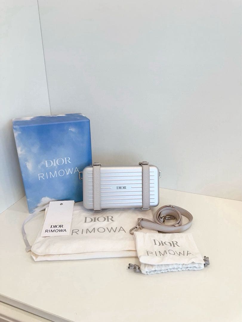DIOR RIMOWA ショルダーバッグ シルバー