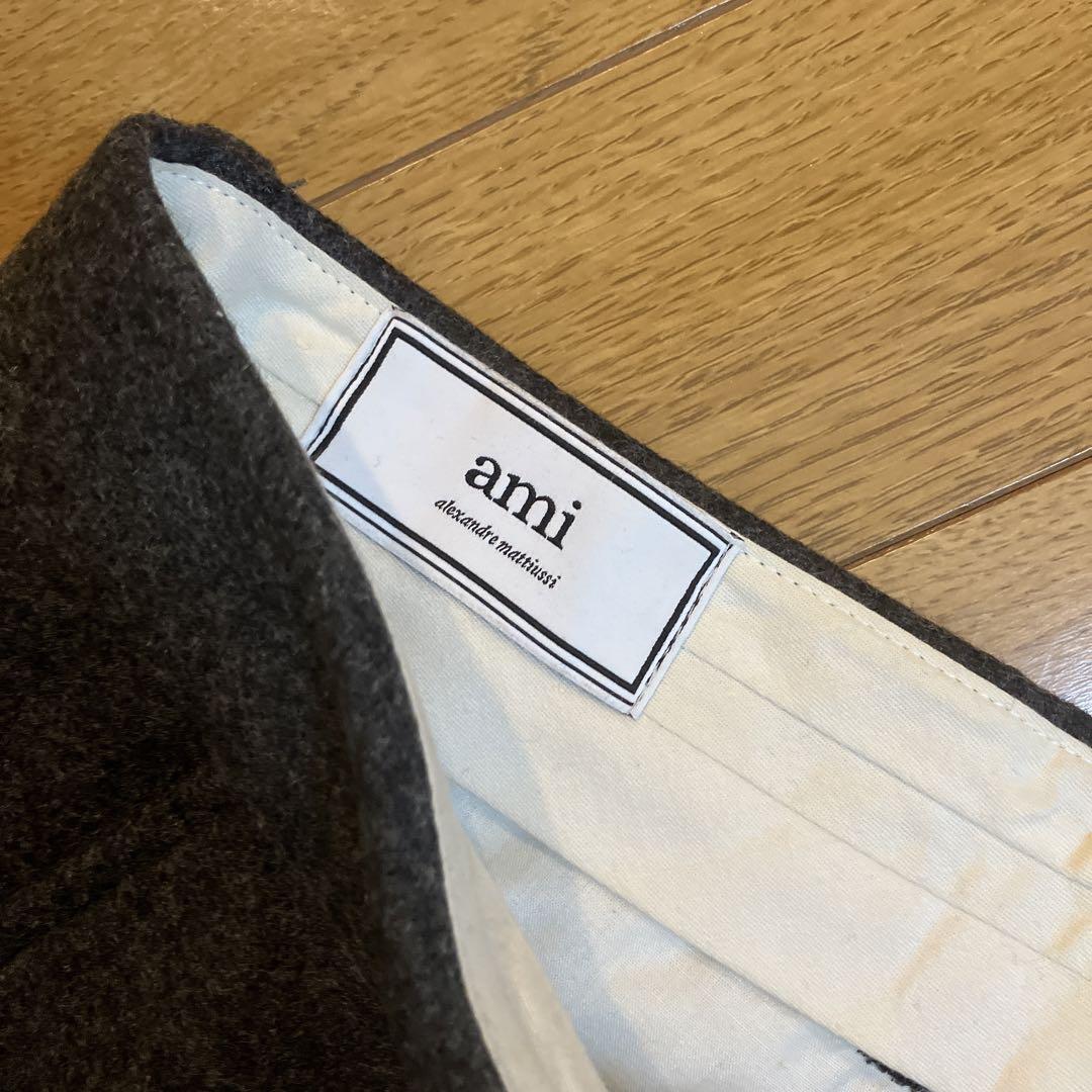 amiparis ウールワイドスラックス