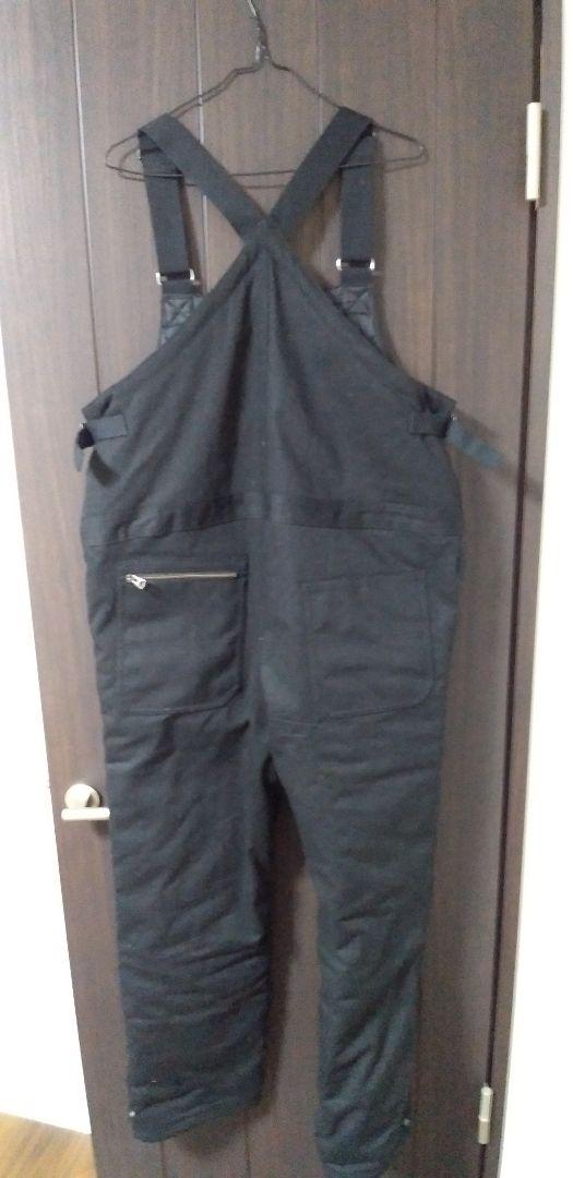 UNCROWD/アンクラウド ダックオーバーオール ブラック M UNCROWD/アンクラウド ダックオーバーオール ブラック M