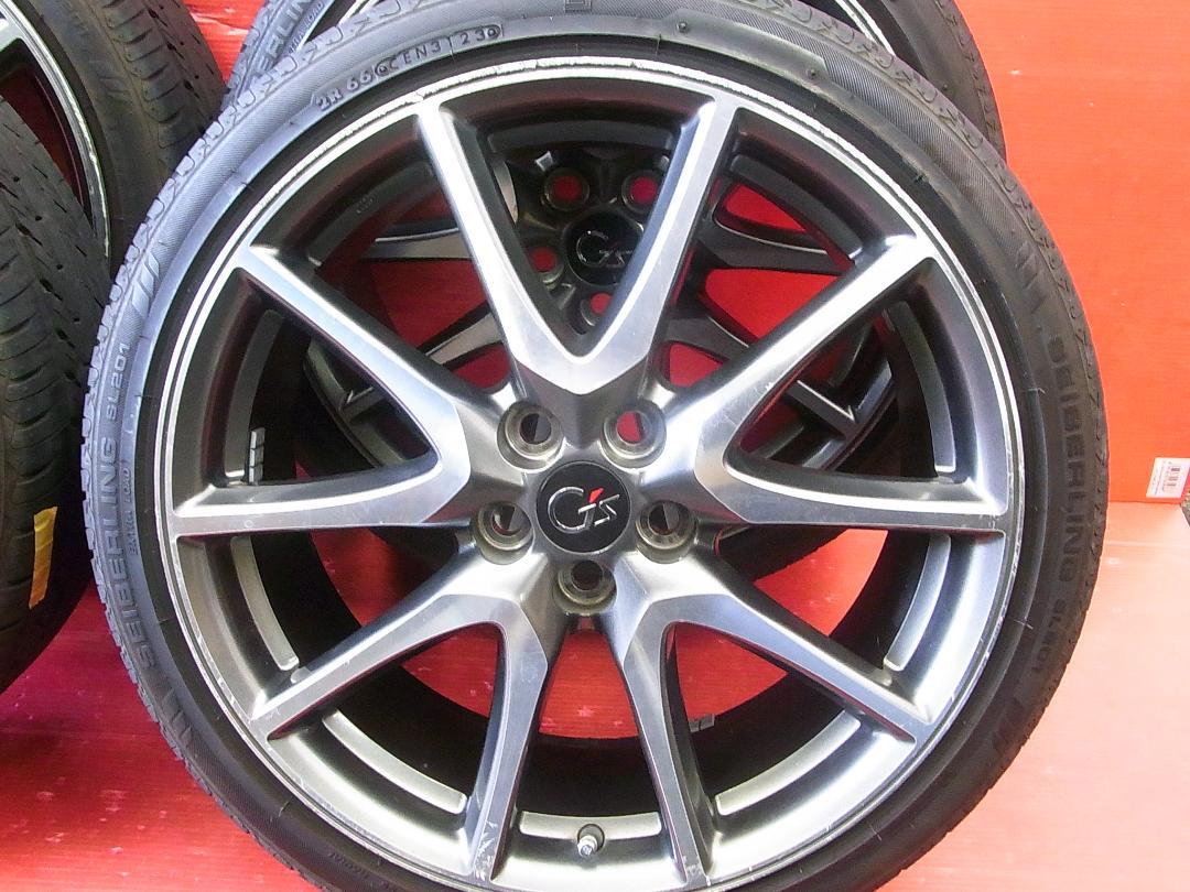 独創的 maro様専用プリウスGs純正ホイール+セイバーリング製215/40R18 タイヤ・ホイール