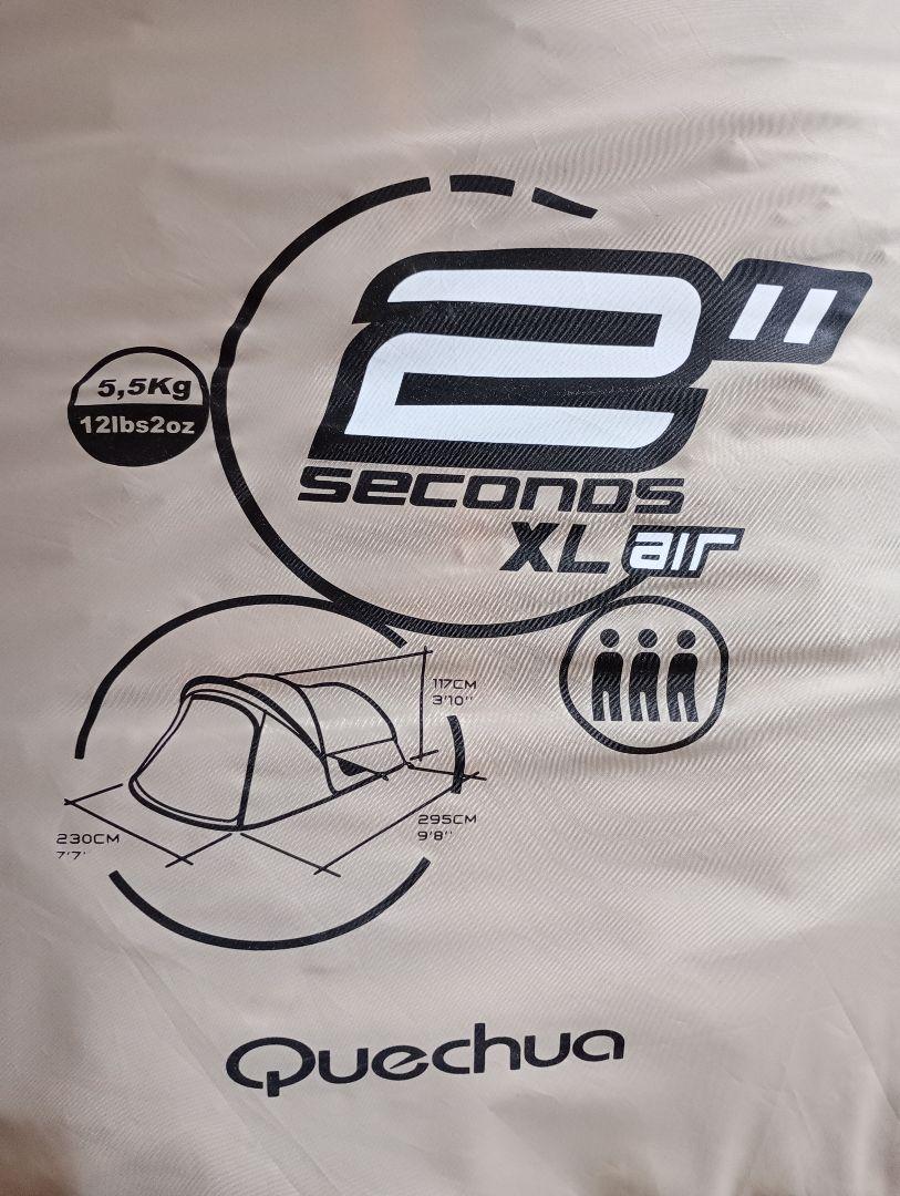 Quechua 2 Seconds XL Air テント 【未使用】