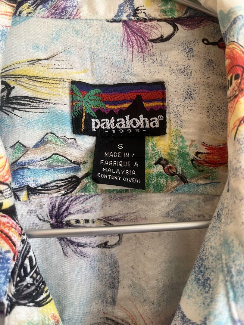 肩幅48cm銘品毛針Patagonia 1993pataloha サイズS 美品#ビンテージ