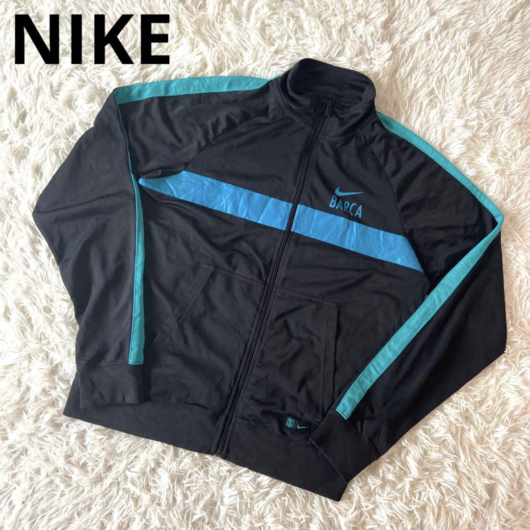 90s old NIKE バルセロナ トラックジャケット 紺タグ 入手困難 レア