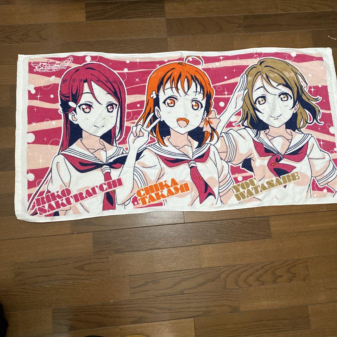 非売品☆ラブライブ！☆ムービービジュアルバスタオル☆２年生☆残1 非売品☆ラブライブ！☆ムービービジュアルバスタオル☆2年生☆残1