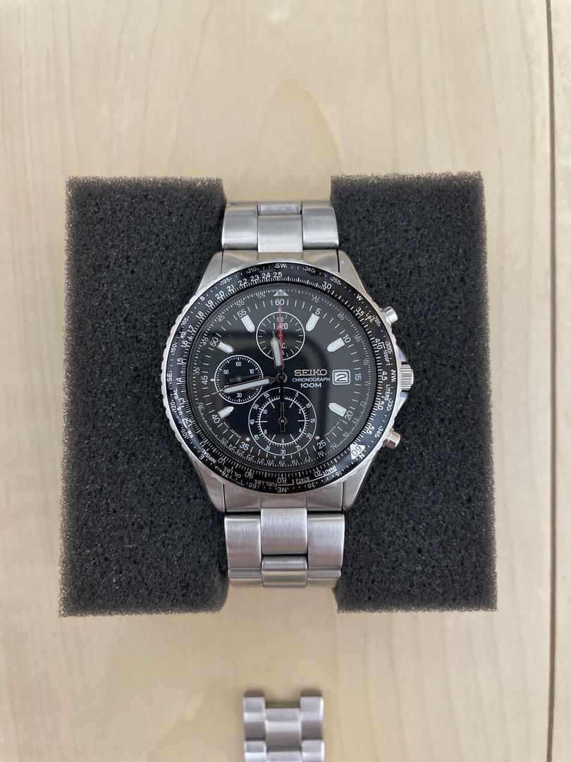 SEIKO 腕時計 メンズ クロノグラフ 逆輸入 セイコー SND253 SND