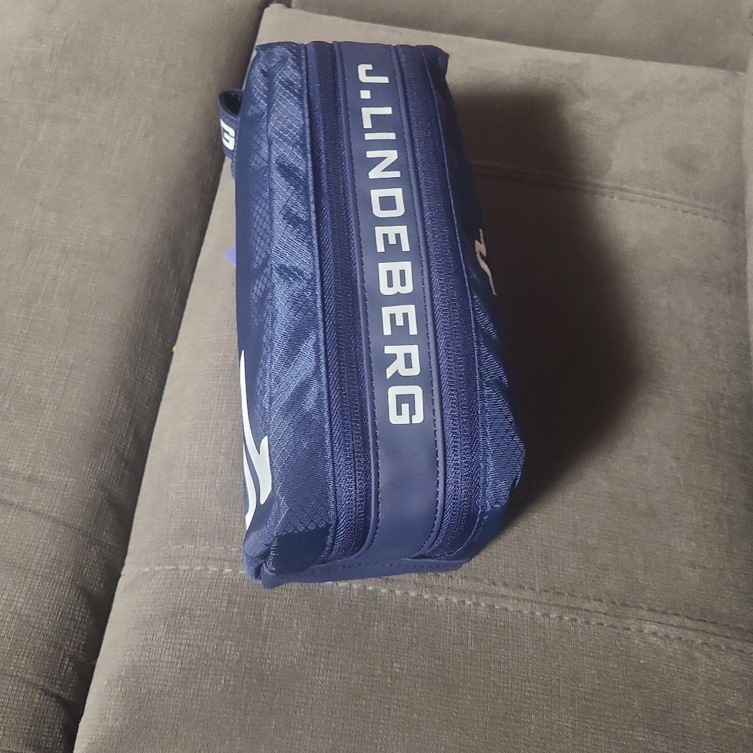 J.LINDEBERG カートバッグ · ラウンドバッグ 青