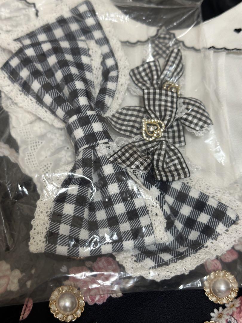 LIZLISA creamy berry柄セットアップ ブラック