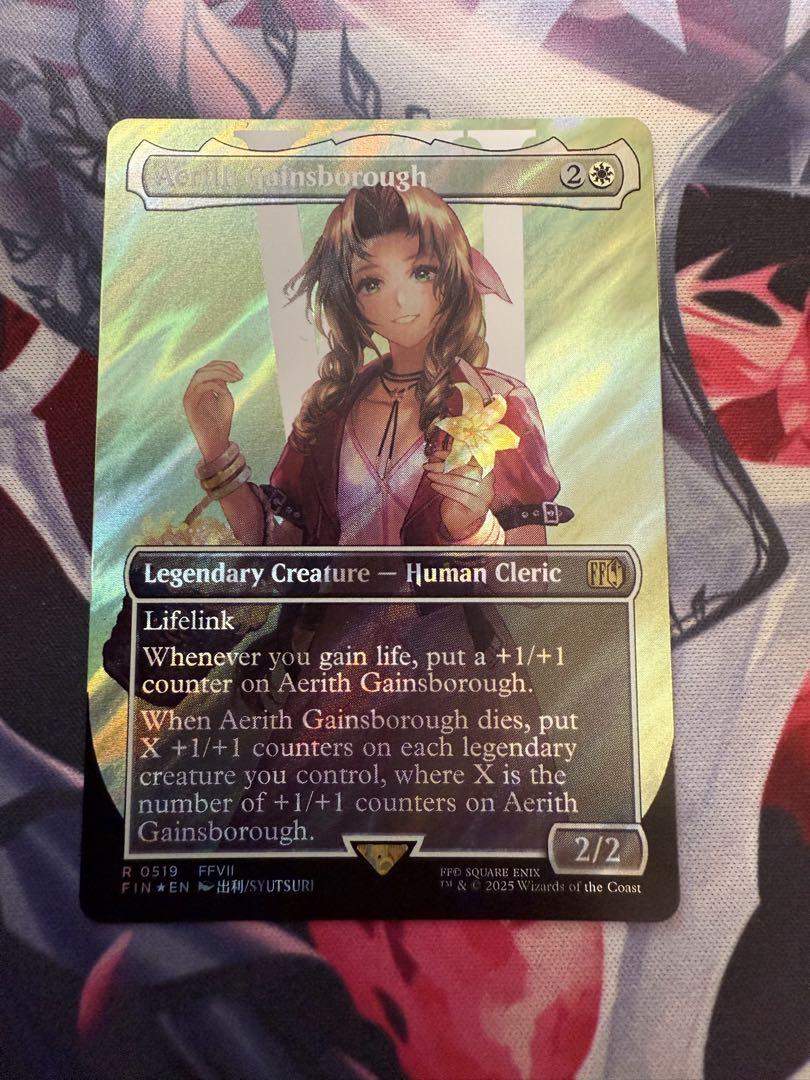 MTG エアリス・ゲインズブール サージFoil FF ボーダーレス