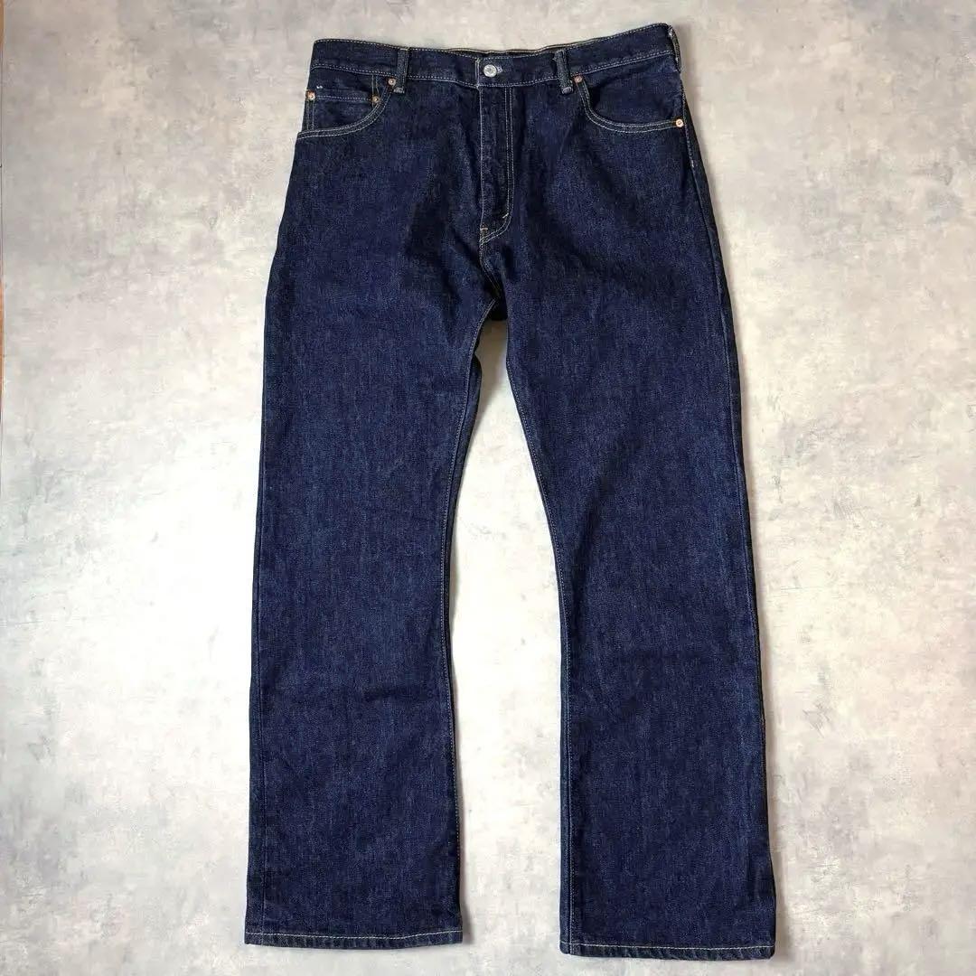 【極美品】Levi's 517 ブーツカットデニム 濃紺 W36 L32