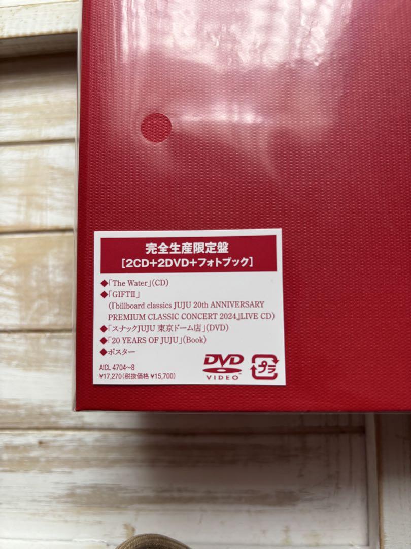 JUJU The Water 完全生産限定盤 外付け特典あり