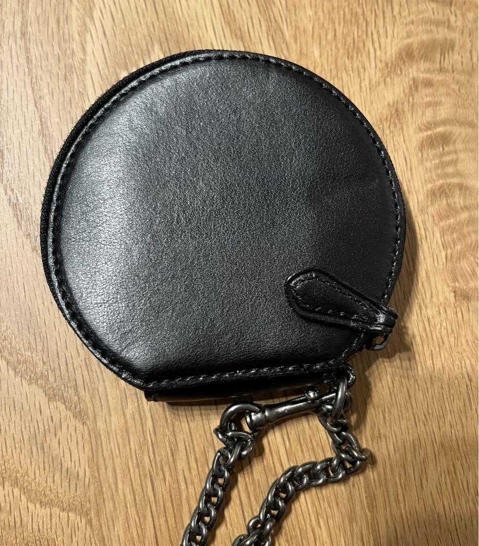 COACH】コーチ カーフレザー レディーバグ てんとう虫