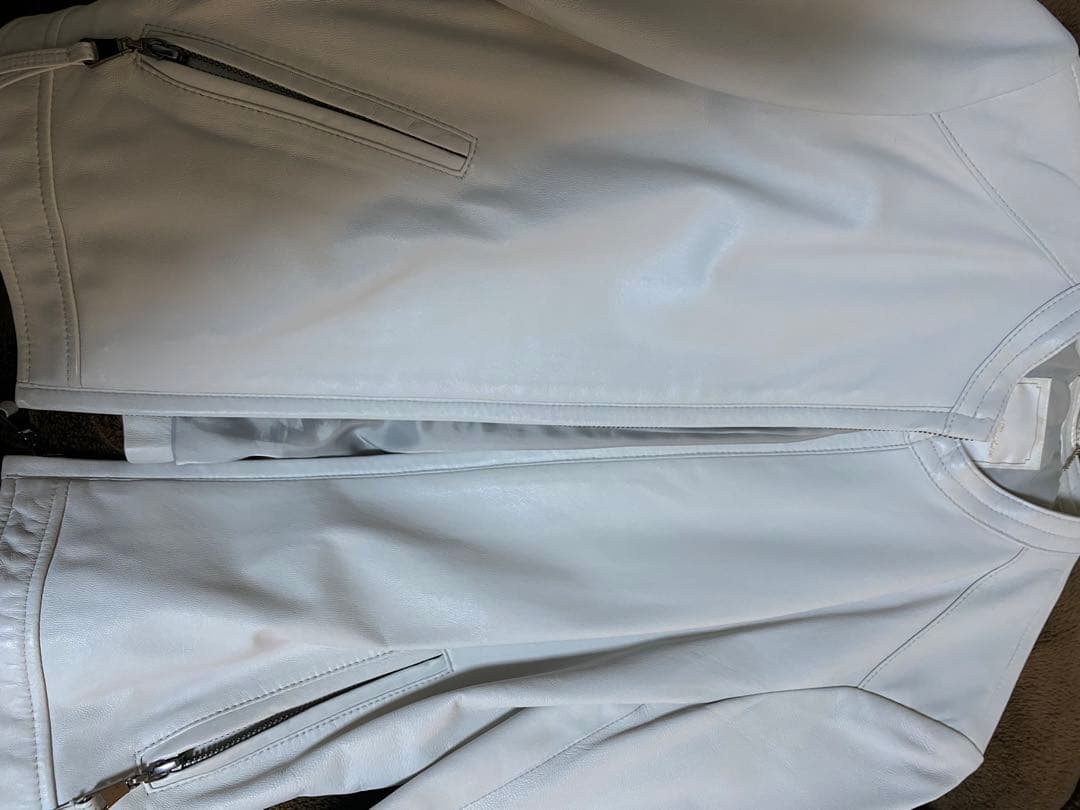 アンドクチュール ノーカラーレザージャケット 【爆買い!】 www