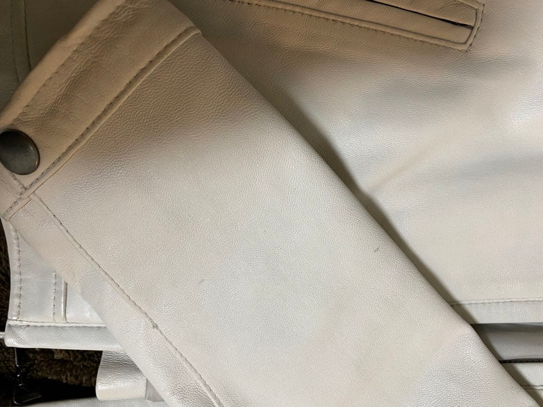 アンドクチュール ノーカラーレザージャケット 【爆買い!】 www