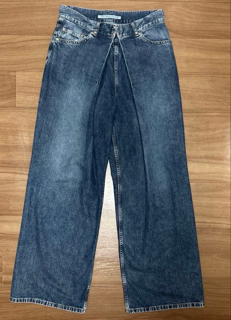 ジョンローレンスサリバン　ワイドデニム