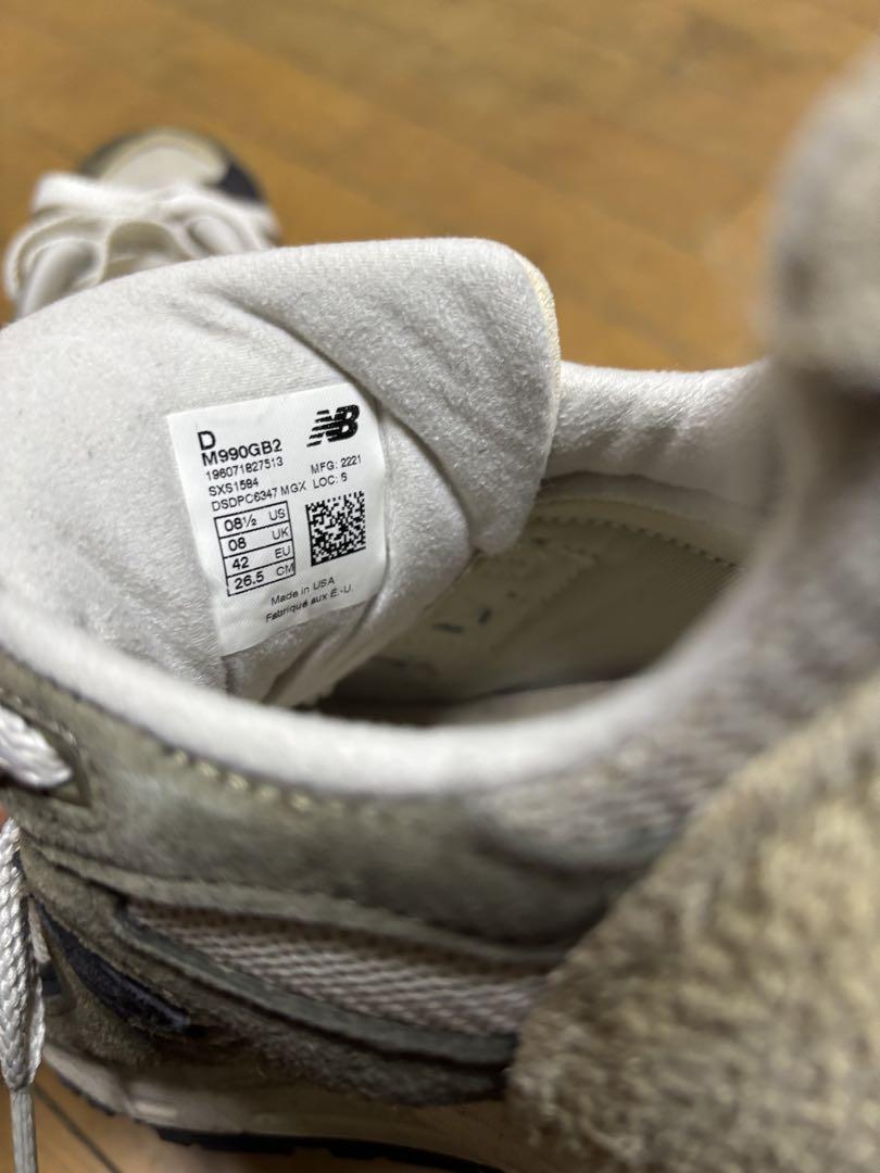 靴 New Balance 990 V2 26.5