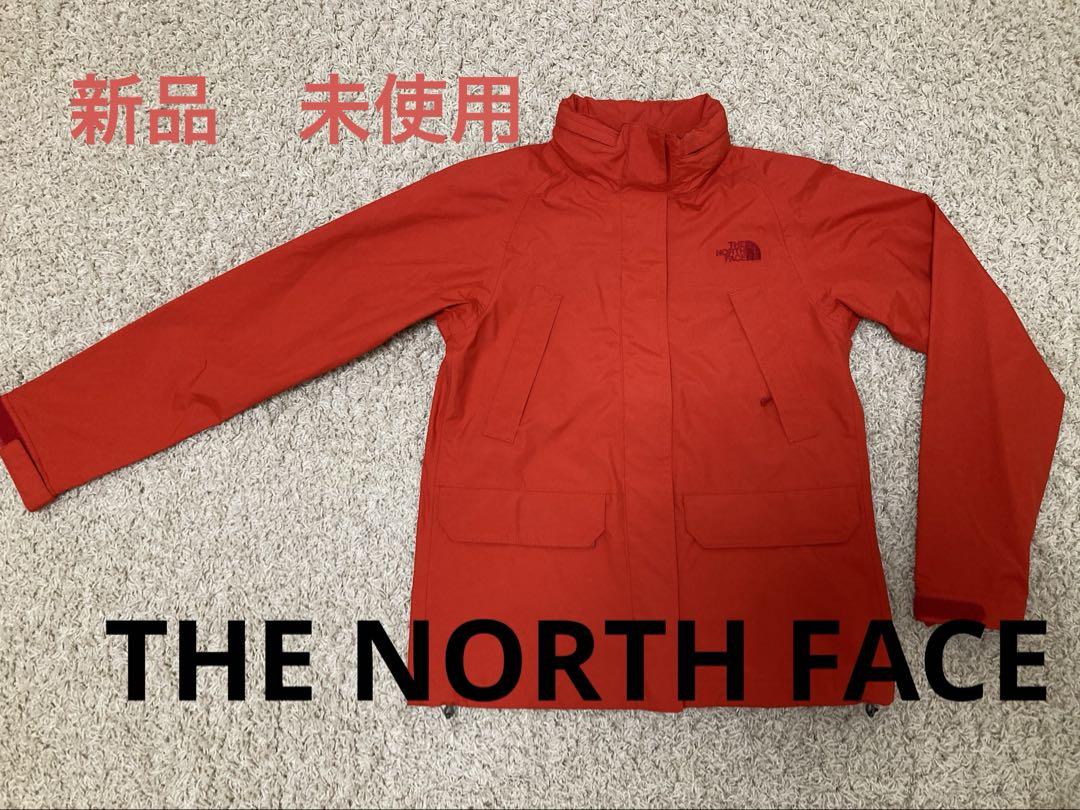 THE NORTH FACE ナイロンジャケット　レディース　レッド　Sサイズ