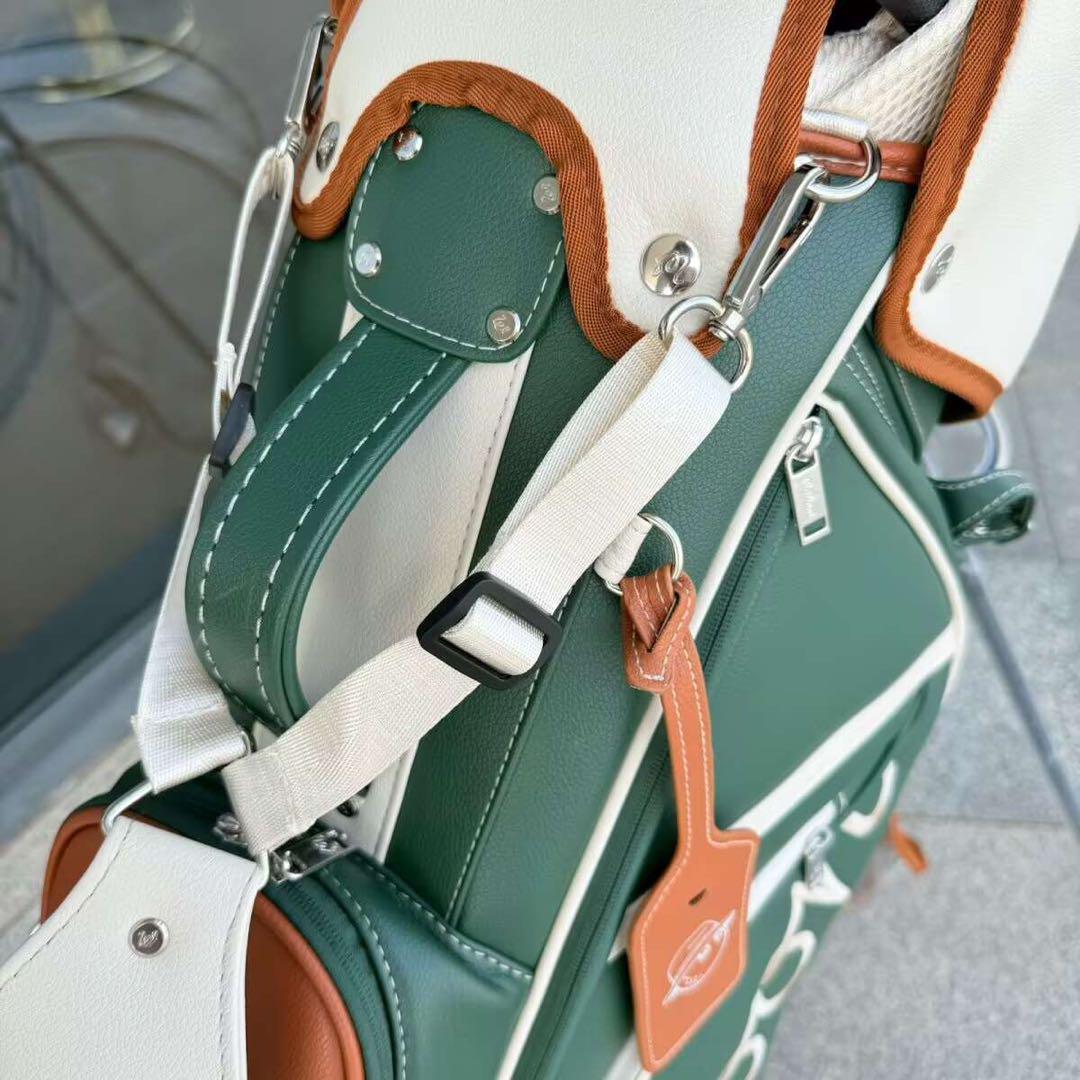 マルボンMALBONゴルフバッグ·キャディバッグ　スタンド式新品 マルボンゴルフ malbon キャディバッグ スタンド型バッグ 新品
