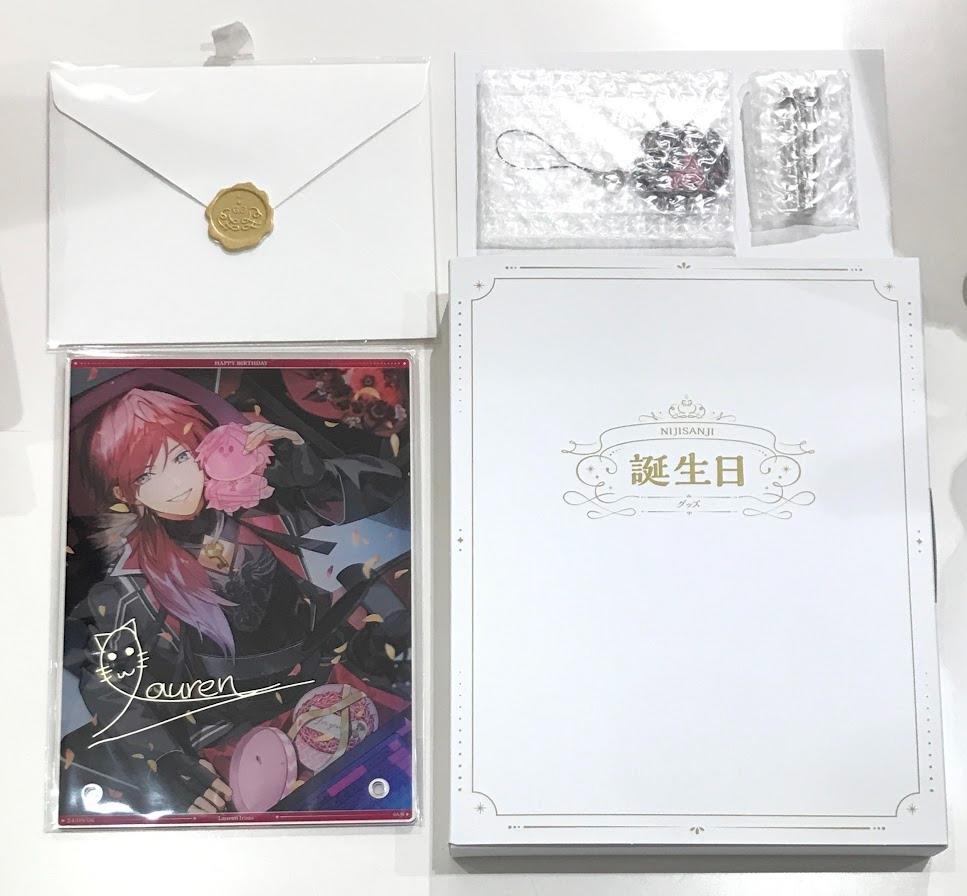 にじさんじ 誕生日グッズ2024 A5アクリルパネルセット ローレン