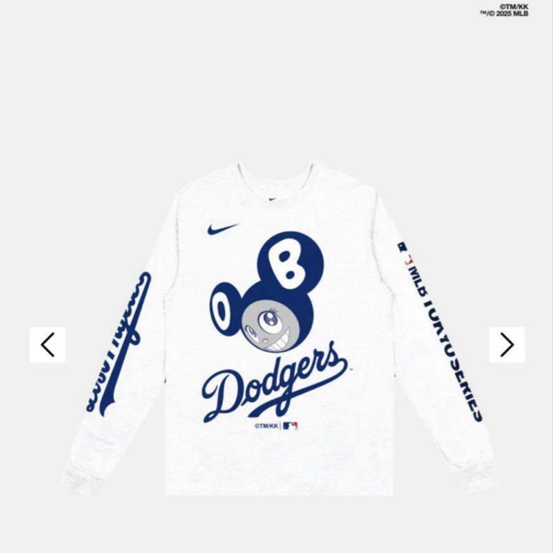 誕生日プレゼント XXL/新品未使用】村上隆 MLB ロンT ドジャース 東京シリーズ 記念グッズ