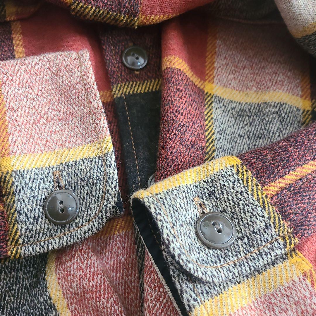 BEAMS　ニットジャケットシャツ　ダウンシャツ　ネルシャツ　オンブレシャツ