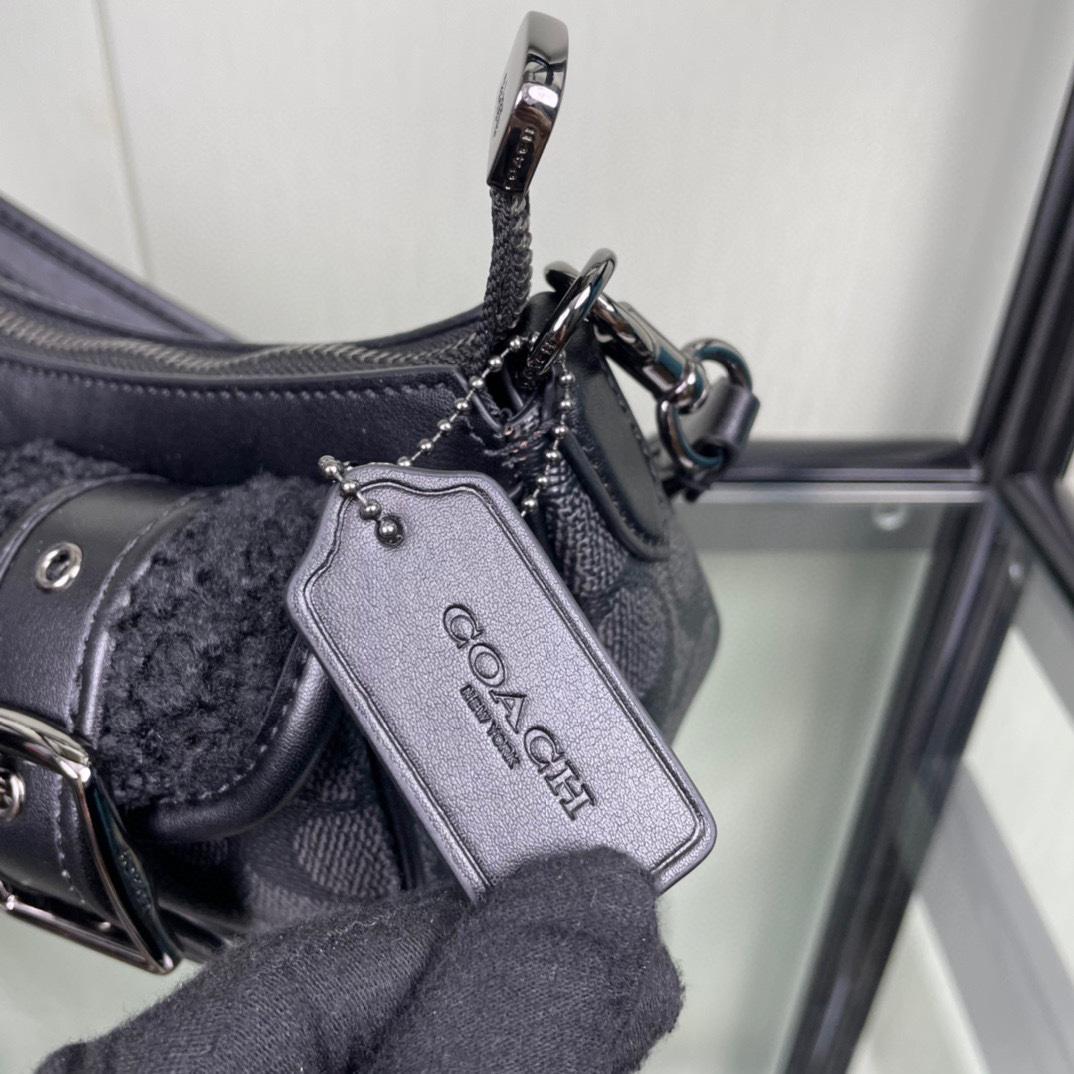 【春新作】COACH 復古デニム肩 耐重3WAY