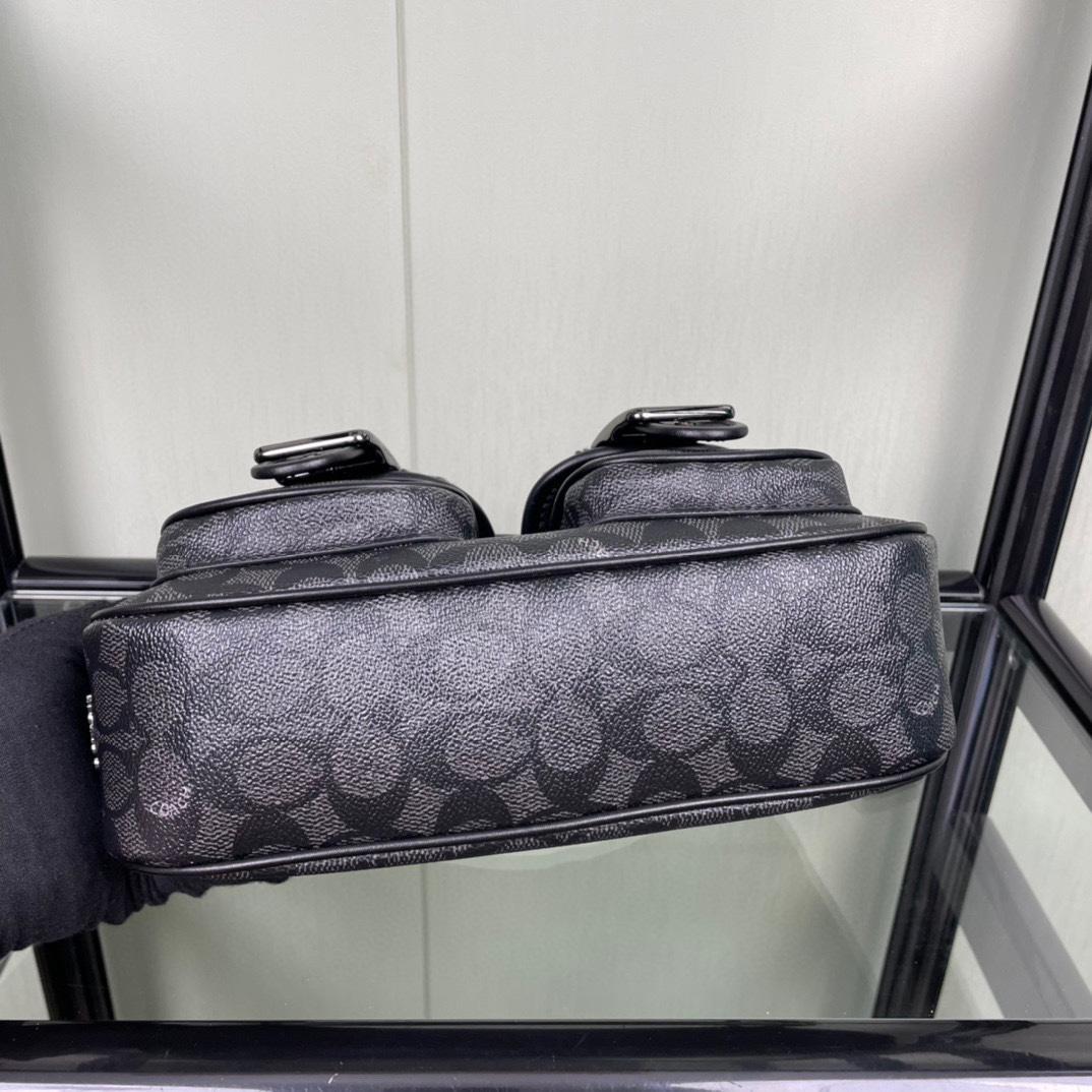 【春新作】COACH 復古デニム肩 耐重3WAY