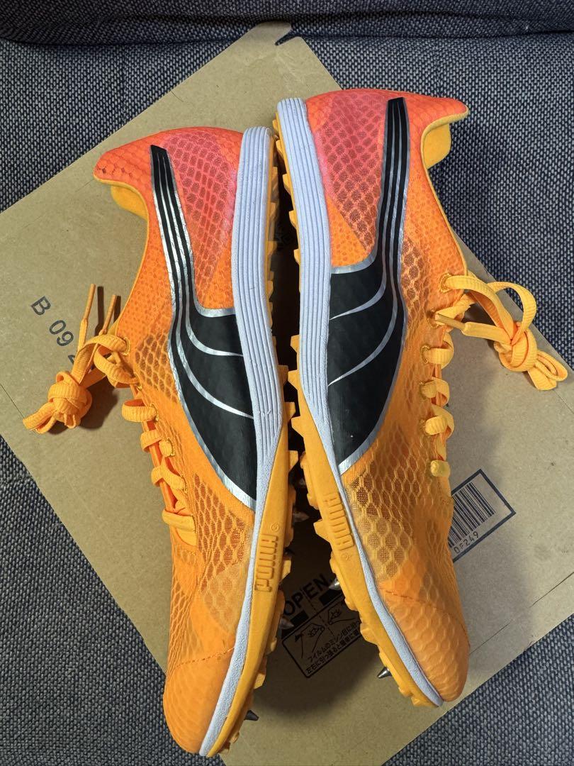【人気急上昇】 PUMA 陸上スパイク 27cm クロスフォックス スパイク・シューズ