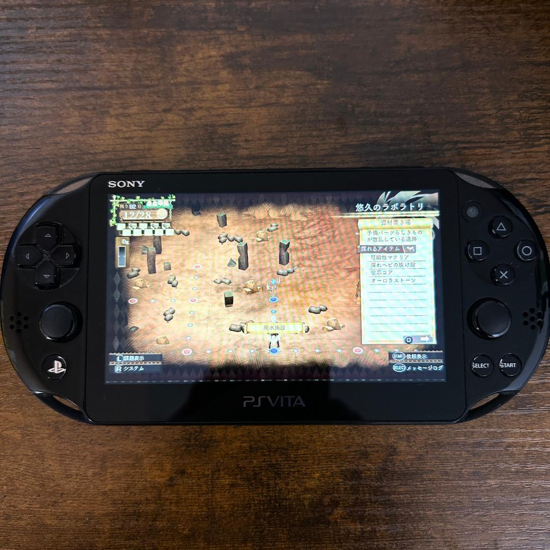 PS Vita 本体 PCH-2000 ブラック+ソフト6本セット PS Vita 本体 PCH-2000 ブラック+ソフト6本セット