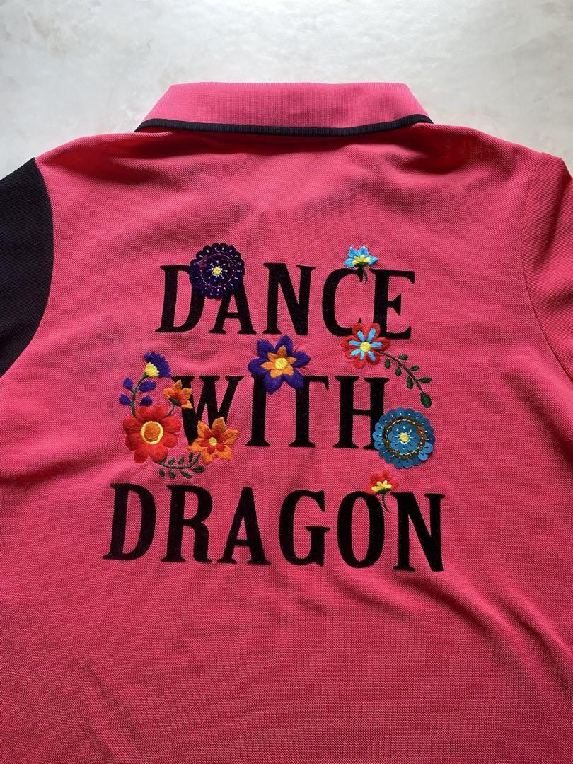 優待特典一覧 Dragon With Dance ポロシャツ メルカリ - ピンク サイズ2 メンズウェア