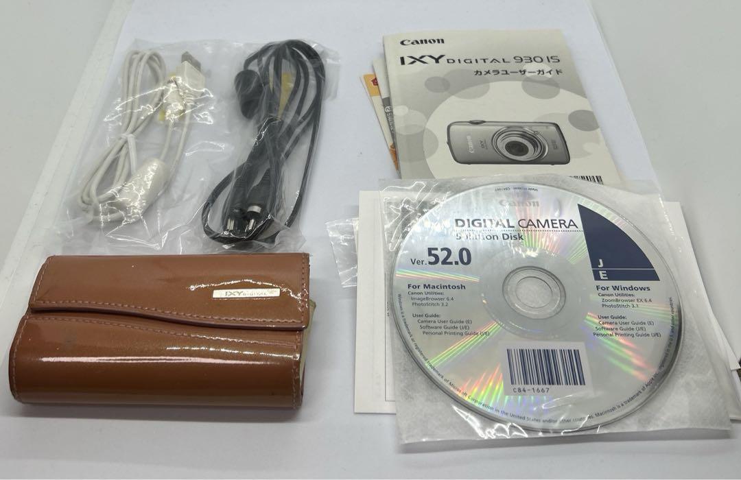 ジャンク　動作確認済　　Canon IXY930IS