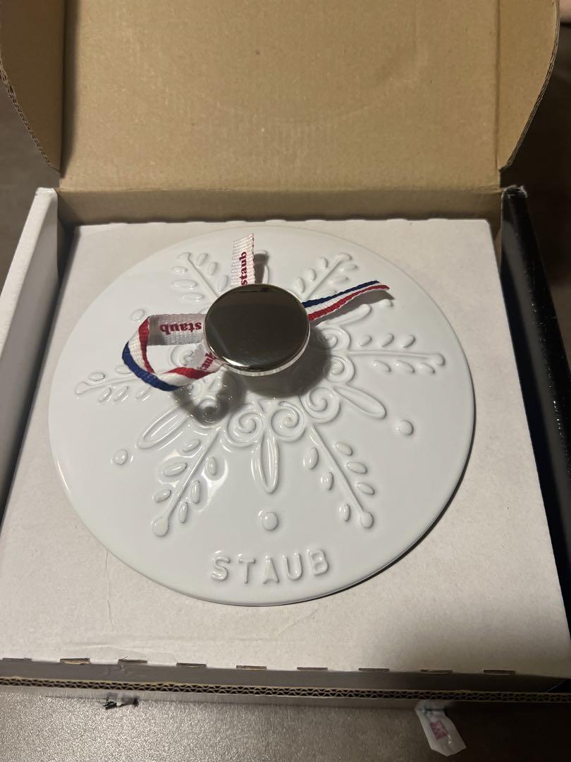 新品 数量限定 staub WA-NABE S スノーフレーク ホワイト 画像2