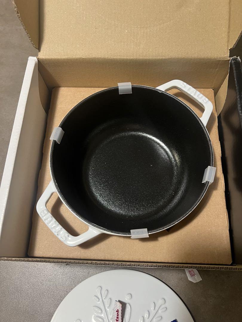 新品 数量限定 staub WA-NABE S スノーフレーク ホワイト 画像4