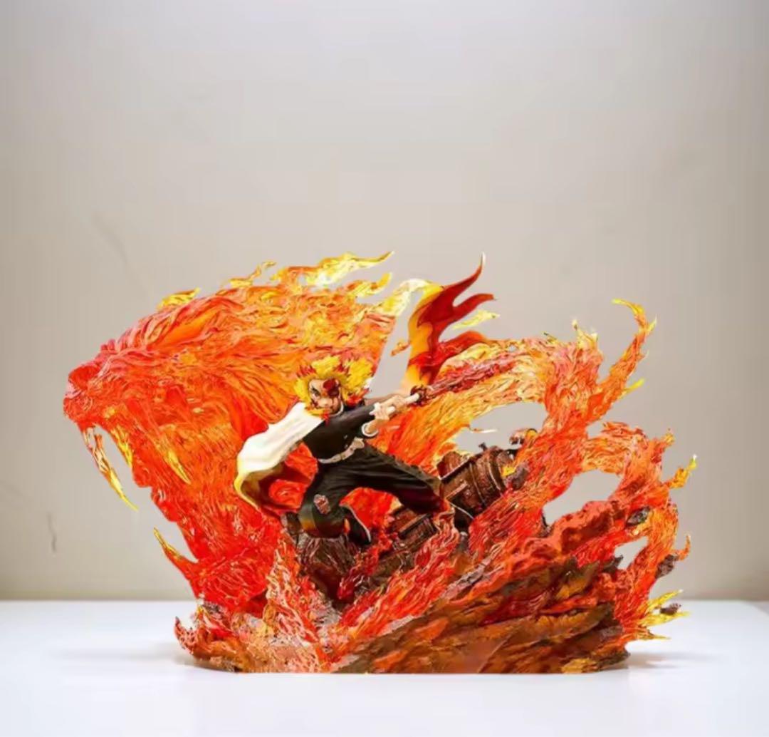 鬼滅の刃　煉獄杏寿郎　フィギュア　27cm