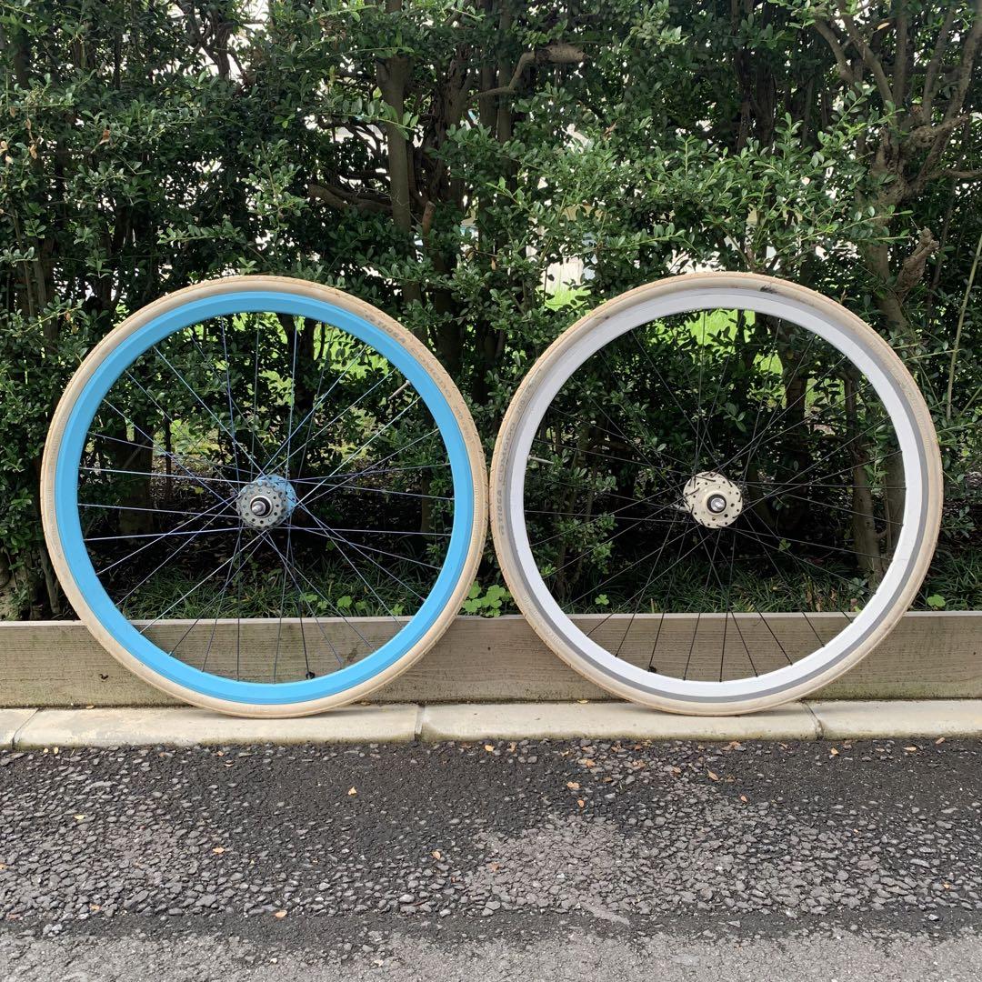 【直接受渡しのみ】SCHWINN ピストバイク フレーム&ホイールセット 現状品