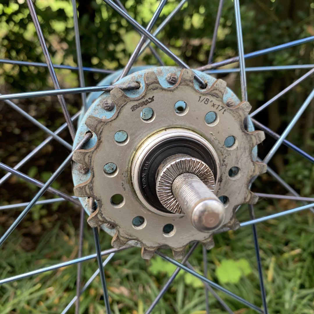 【直接受渡しのみ】SCHWINN ピストバイク フレーム&ホイールセット 現状品