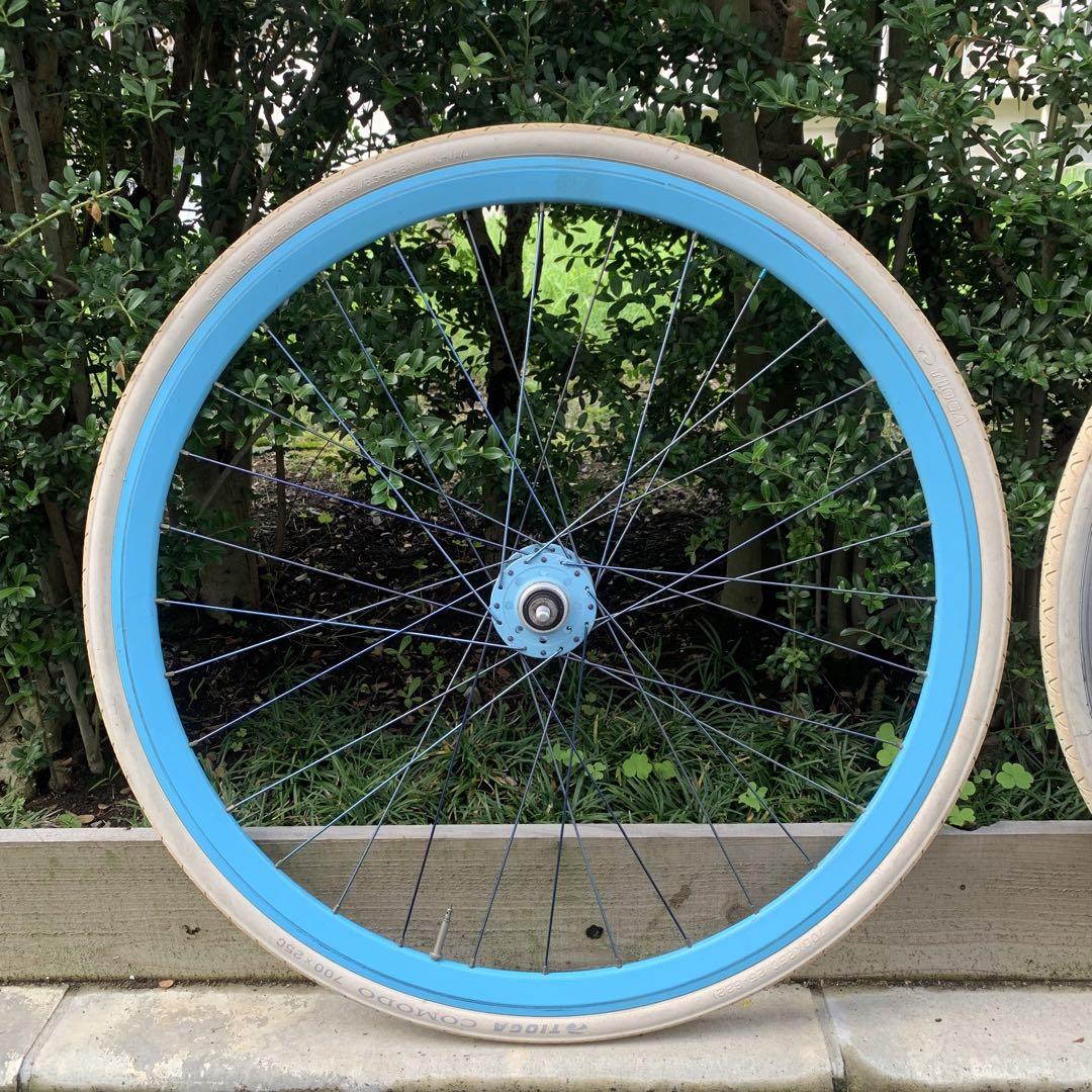 【直接受渡しのみ】SCHWINN ピストバイク フレーム&ホイールセット 現状品