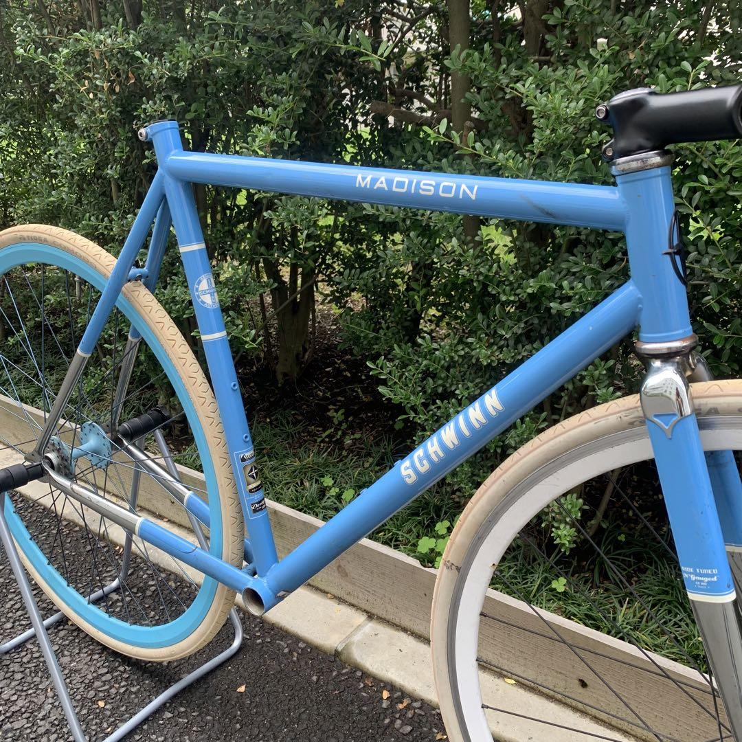 【直接受渡しのみ】SCHWINN ピストバイク フレーム&ホイールセット 現状品