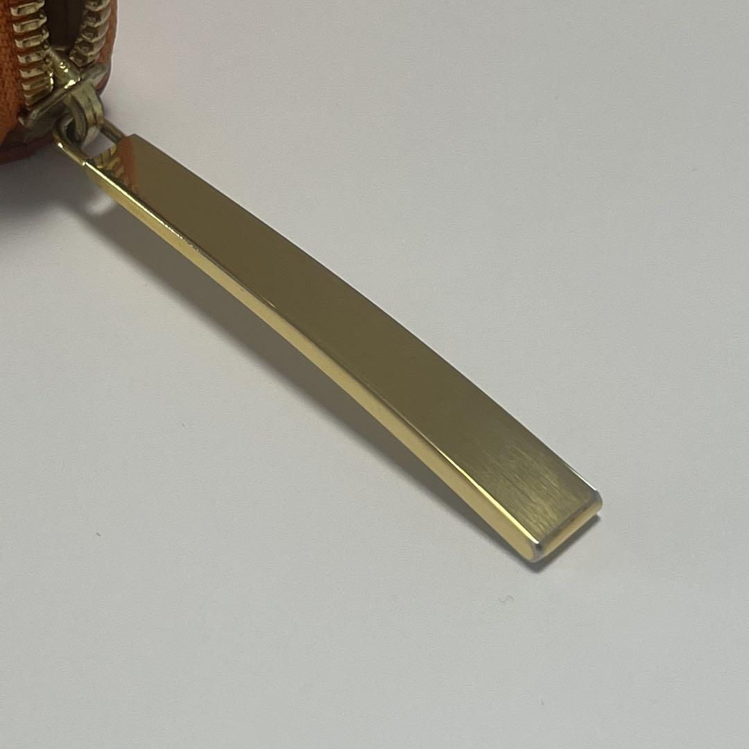 池田工芸 クロコダイル 長財布 オレンジ