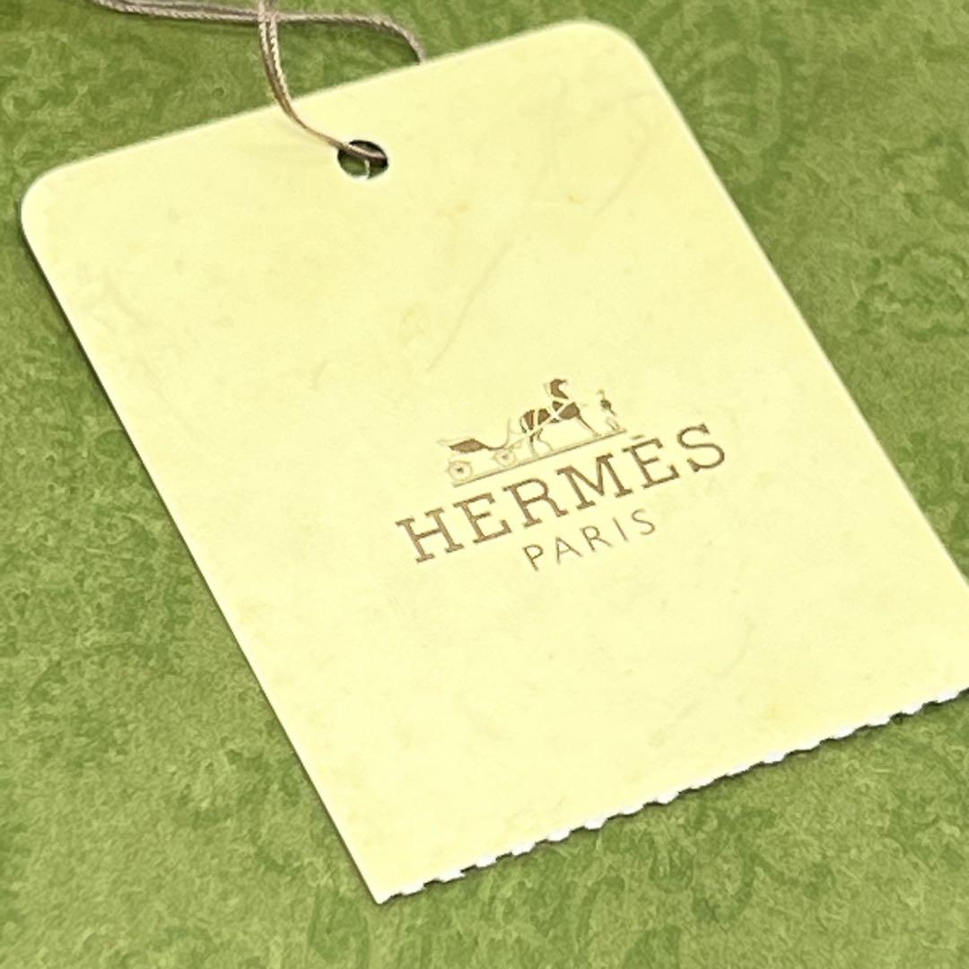HERMES シェーヌダンクル ルガテ スカーフリング ゴールド 043317