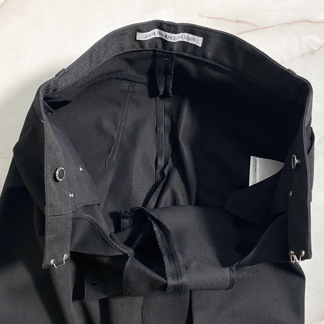 A16601 極美品 ジョンローレンスサリバン ワイドトラウザーズラップパンツ