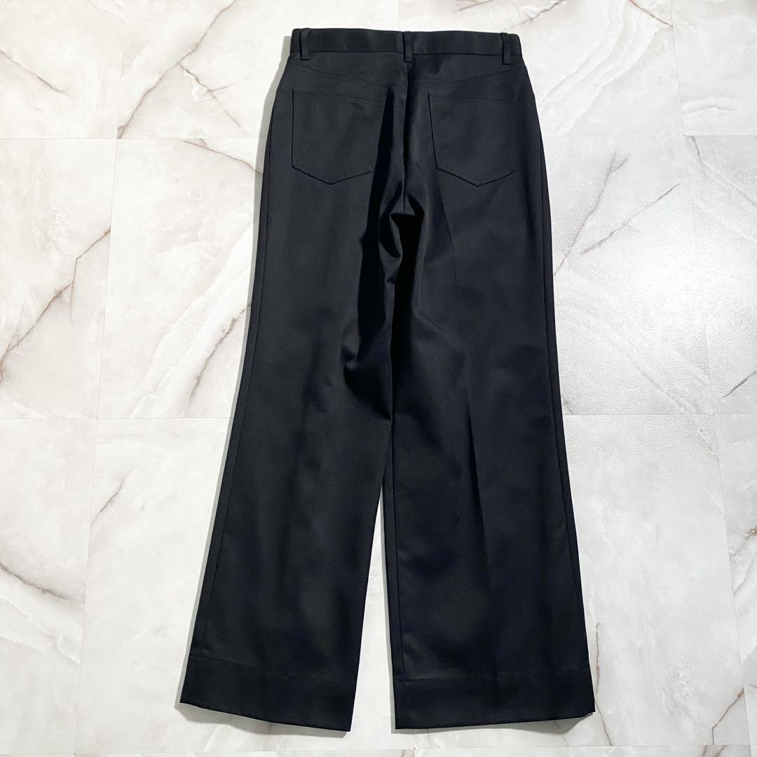 A16601 極美品 ジョンローレンスサリバン ワイドトラウザーズラップパンツ
