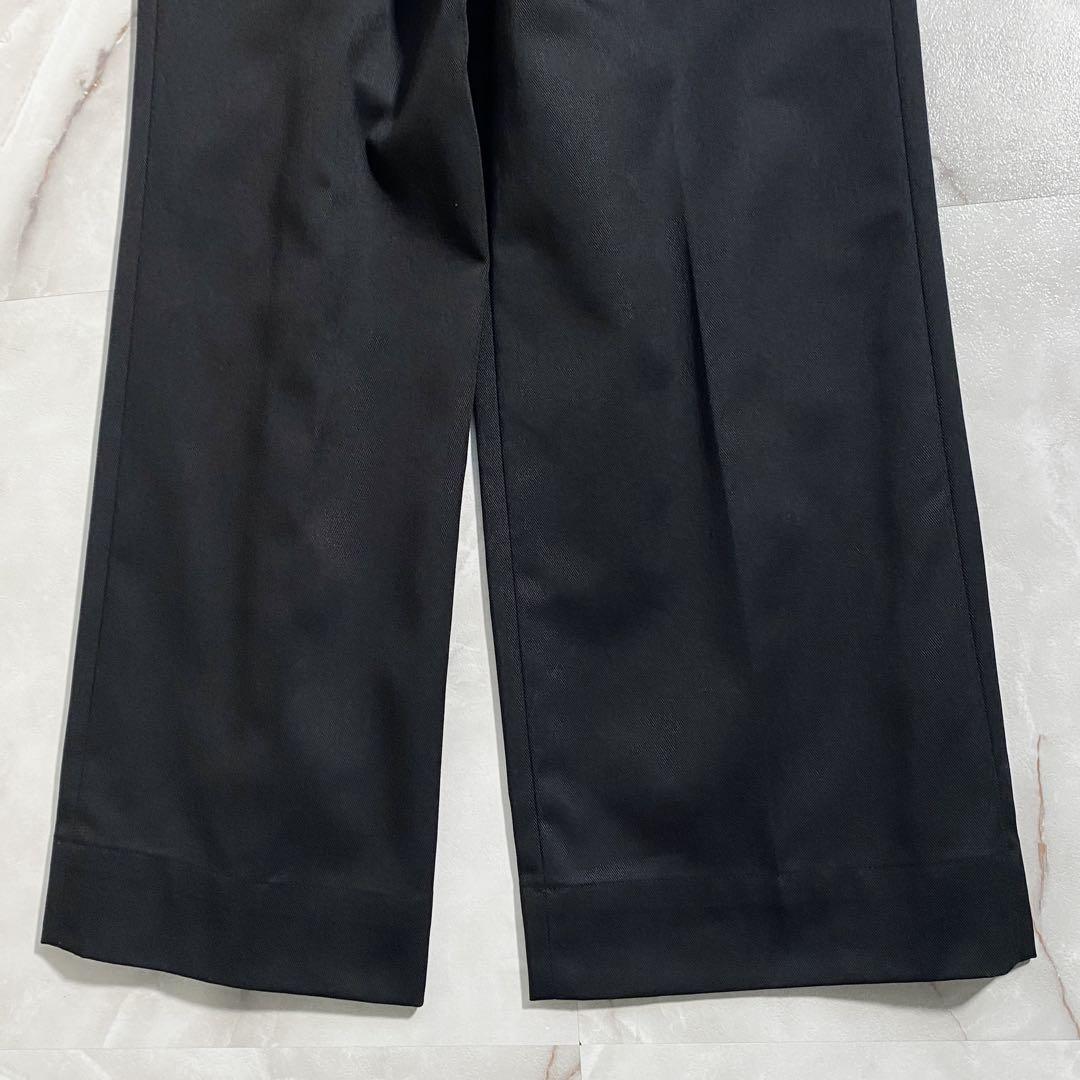 A16601 極美品 ジョンローレンスサリバン ワイドトラウザーズラップパンツ